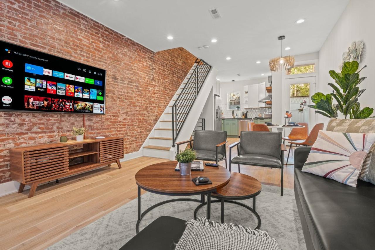 Kid-Friendly Fishtown Family Retreat With Game Room Filadelfia Exterior foto