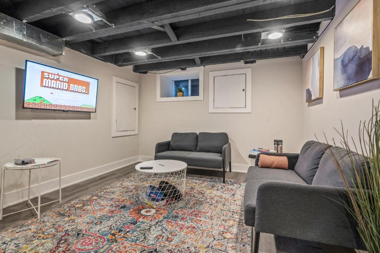 Kid-Friendly Fishtown Family Retreat With Game Room Filadelfia Exterior foto